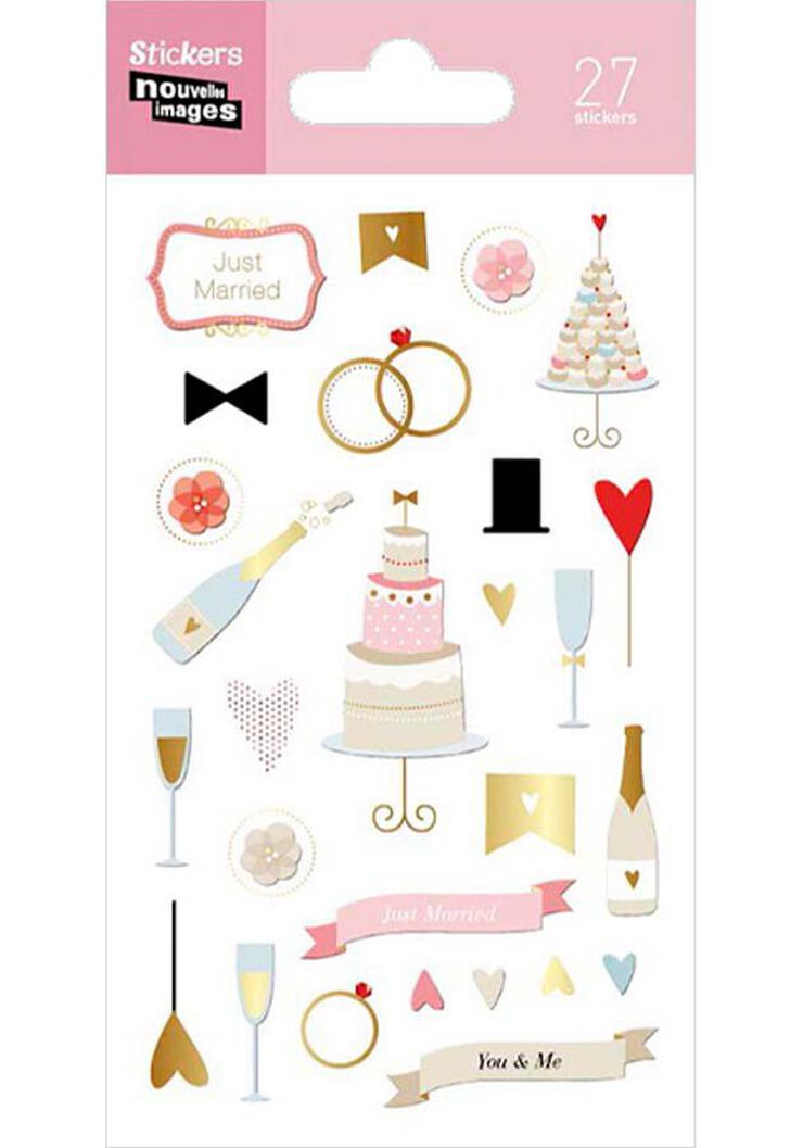 Stickers Draeger Boda pastel 27u