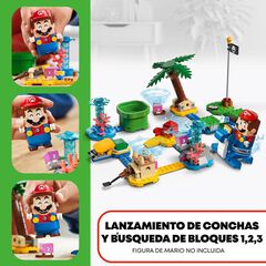 LEGO® Mario Expansión Dorrie's Beachfront 71398