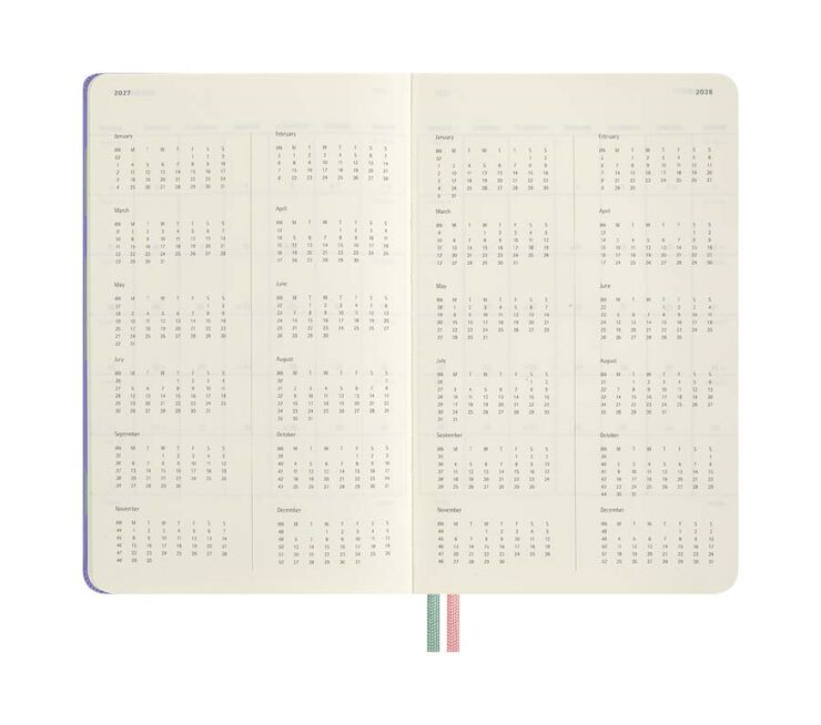 Agenda Moleskine 18 meses d&iacute;a/p&aacute;g L tapa dura Alicia