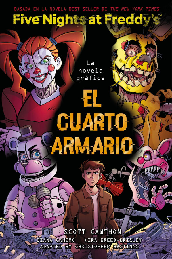 Five Nights At Freddy's. La novela gr&aacute;fica - El cuarto armario