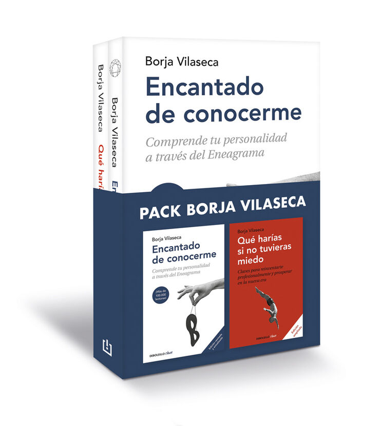 Pack Borja Vilaseca (contiene: Encantado de conocerme, Qué harías si no tuvieras miedo)