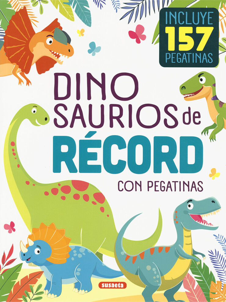 Dinosaurios de r&eacute;cord con pegatinas