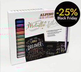 Set Metallic Lettering Alpino Color Experience