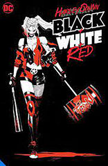 Harley Quinn: Blanco, negro y rojo