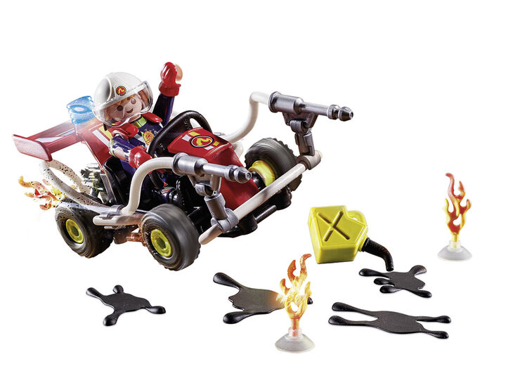 Playmobil Stuntshow Kart Bombero (70554)
