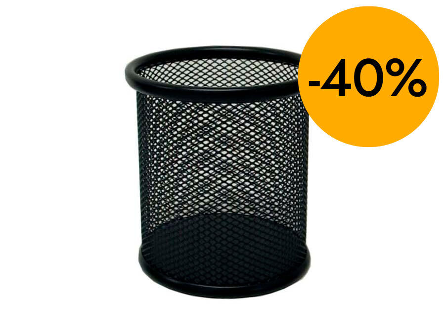 Gobelet rejilla Bismark negro