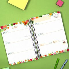 Agenda Finocam 16M Cloe E10 Sem/Vista Catal&aacute;n 2026-27 Verde