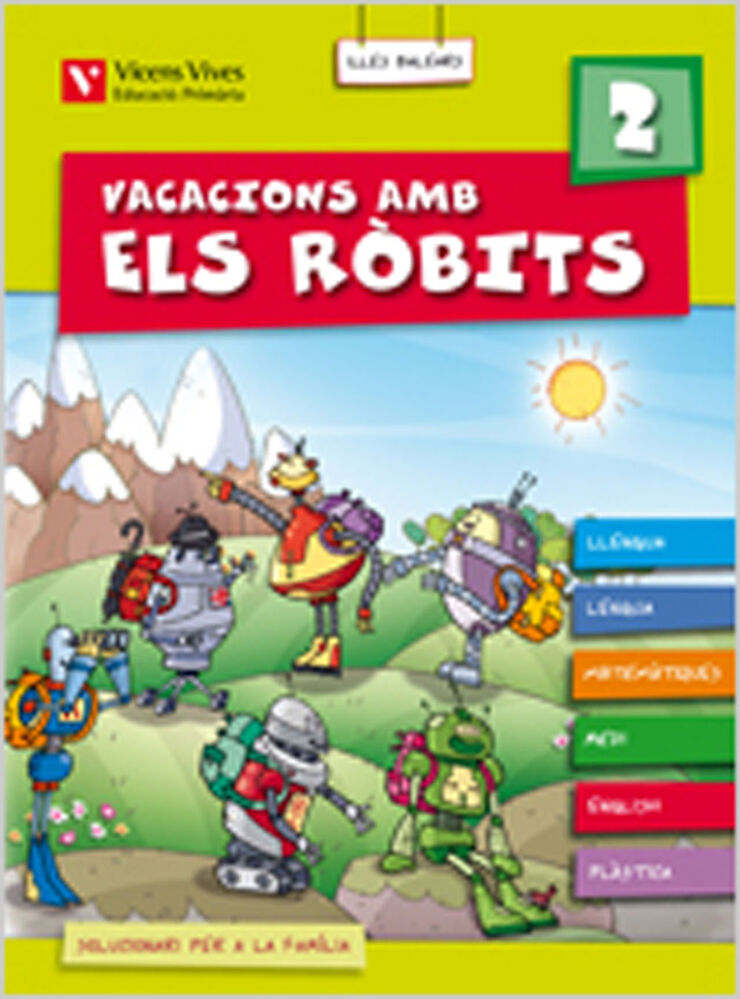 VACACIONS RÒBITS 2n PRIMÀRIA Vicens Vives- 9788431698980