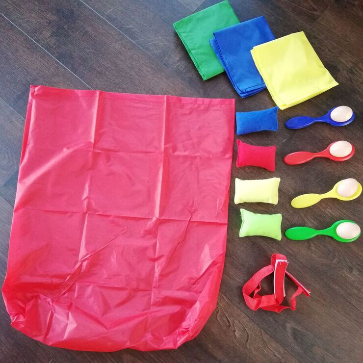 Kit de juegos aire libre 4 en 1