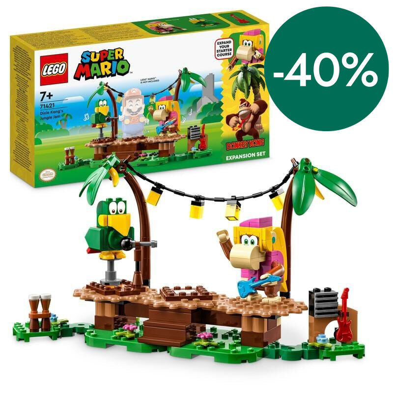 LEGO&reg; Super Mario Set de Expansi&oacute;n: Jaleo en la Jungla con Dixie Kong 71421