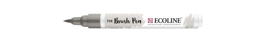 Rotulador Ecoline Brush Pen gris c&aacute;lido claro 728