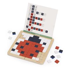 Mosaico de simetría y codificación