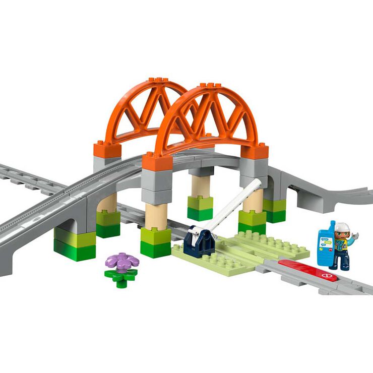 LEGO® DUPLO Town Set de Expansión: Puente y Vías Ferroviarias 10426