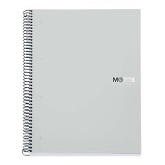 Notebook 6 Miquelrius A4 150 fulls 5x5 gris