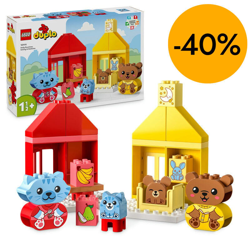 LEGO&reg; DUPLO Rutinas Diarias: Comer y Dormir 10414