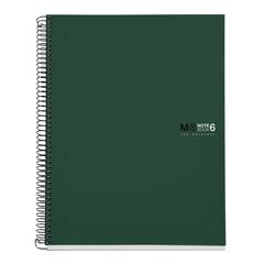 Notebook 6 Miquelrius A4 150 fulls 5x5 caqui