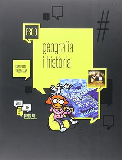 Geografia i hist&ograve;ria/Somlink ESO 3 Edelvives 9788414005248