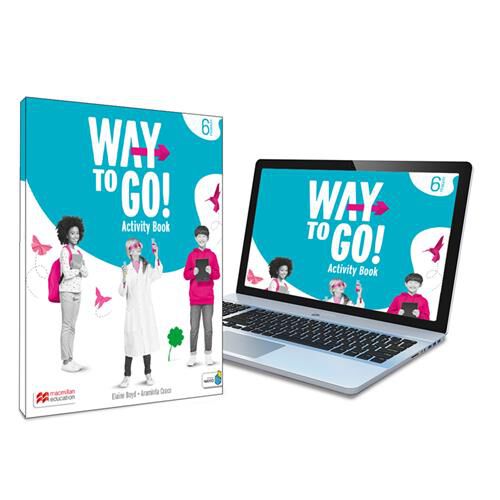 Way To Go! 6 Activity Book: Cuaderno De Actividades Con Acceso A La Versi&oacute;n Digital