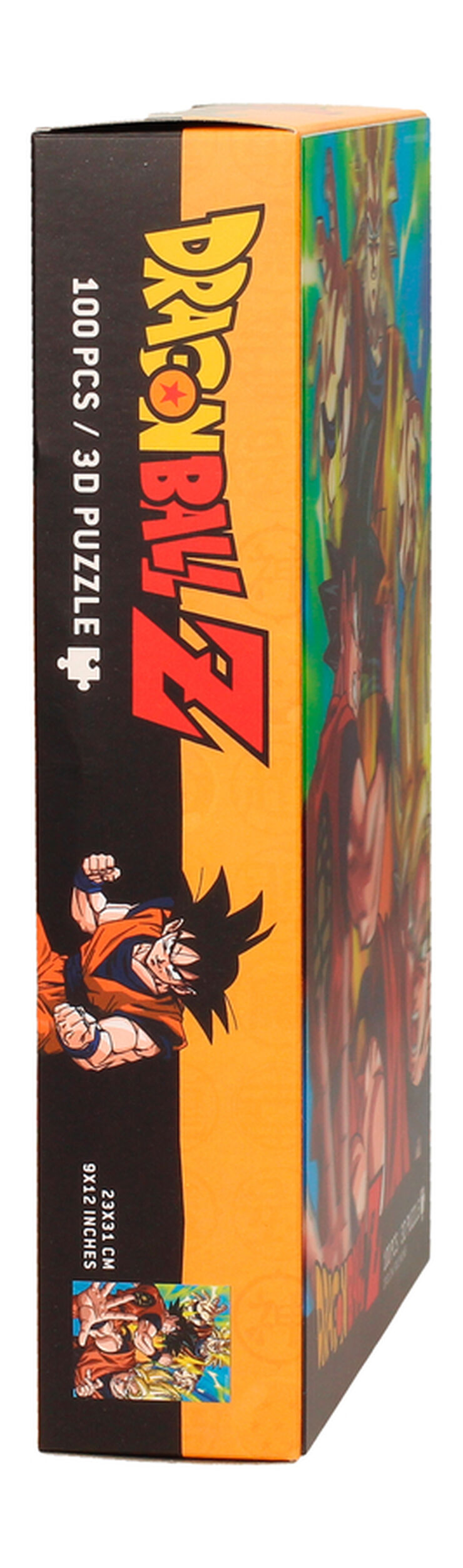 Puzle Efecto 3D 100 piezas Goku Saiyan Puzle Efecto 3D 100 piezas Goku Saiyan