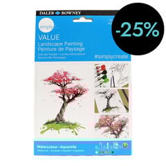 Set Daler Simply Activity acuarela Paisaje