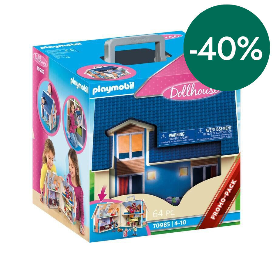 Playmobil Casa de mu&ntilde;ecas malet&Iacute;n 70985