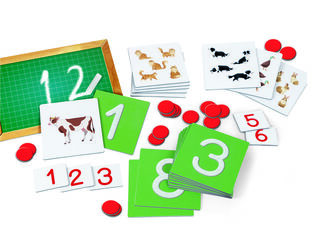 Montessori Números Táctiles