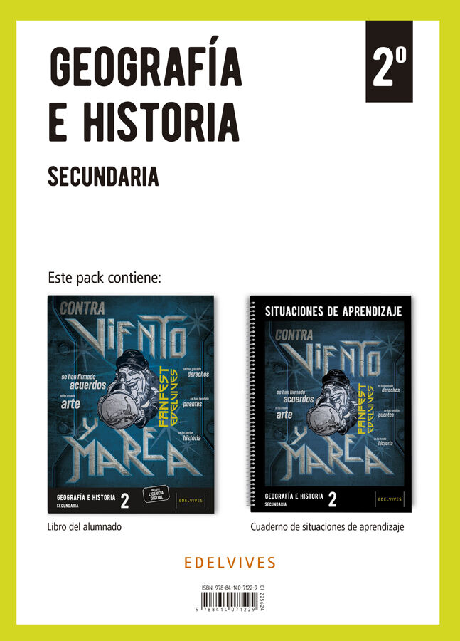 Proyecto: FanFest. Geograf&iacute;a e Historia 2 Secundaria. Libro del alumnado + Cuaderno