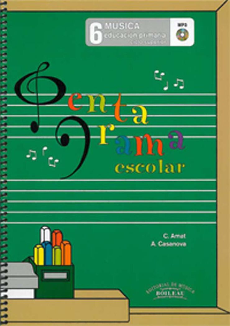 Pentagrama Esc. 6 - Castellano (Libro + 9788480209298