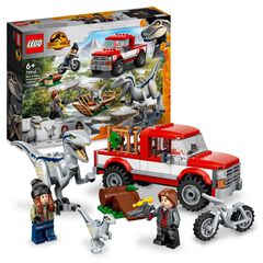 LEGO® Jurassic World Captura de los velocirraptores Blue y Beta 76946
