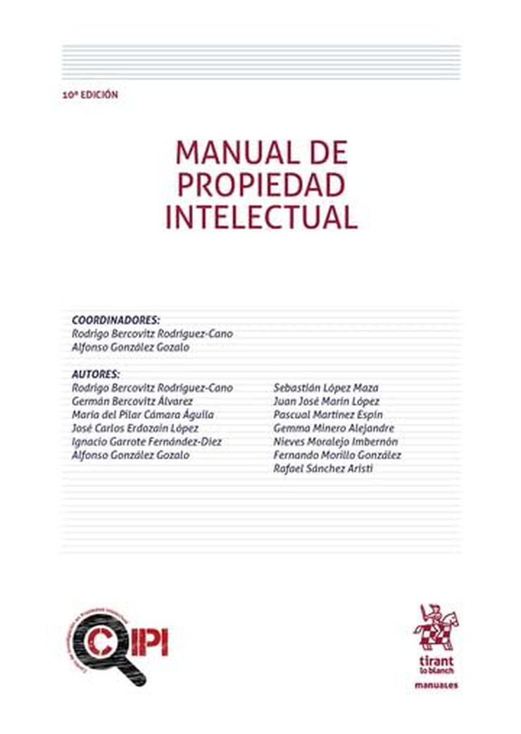 Manual de Propiedad Intelectual - 10ed.