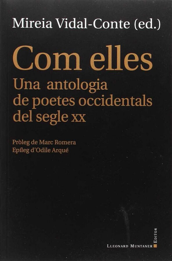 Com elles. Una antologia de poetes occid