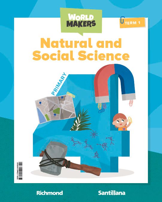 4&ordm; Prim Nat & Soc Science Std Book Wm Ed23