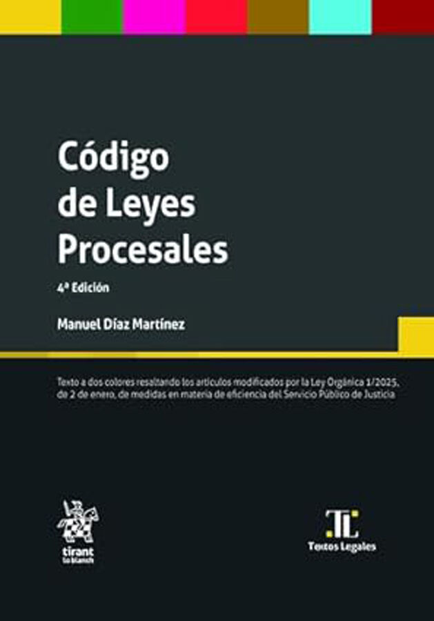 C&oacute;digo de Leyes Procesales 4&ordf; Edici&oacute;n