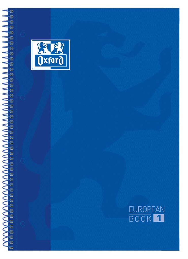 Notebook 1 A4 Tapa Extradura 80H 5X5 Oxford Azul