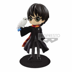 Figura Harry Potter con Hedwig Banpresto Q Posket 14 cm