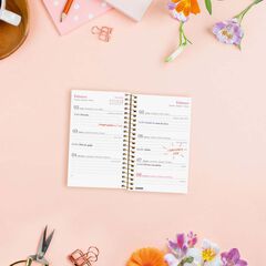 Agenda Finocam Design Collection E3 sem/vista horizontal cas 2026 Flora