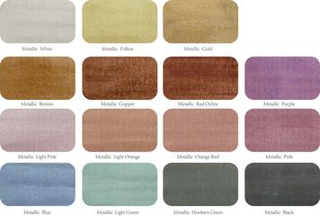 Mini Paleta Acuarela Nomad 15 colores metallik