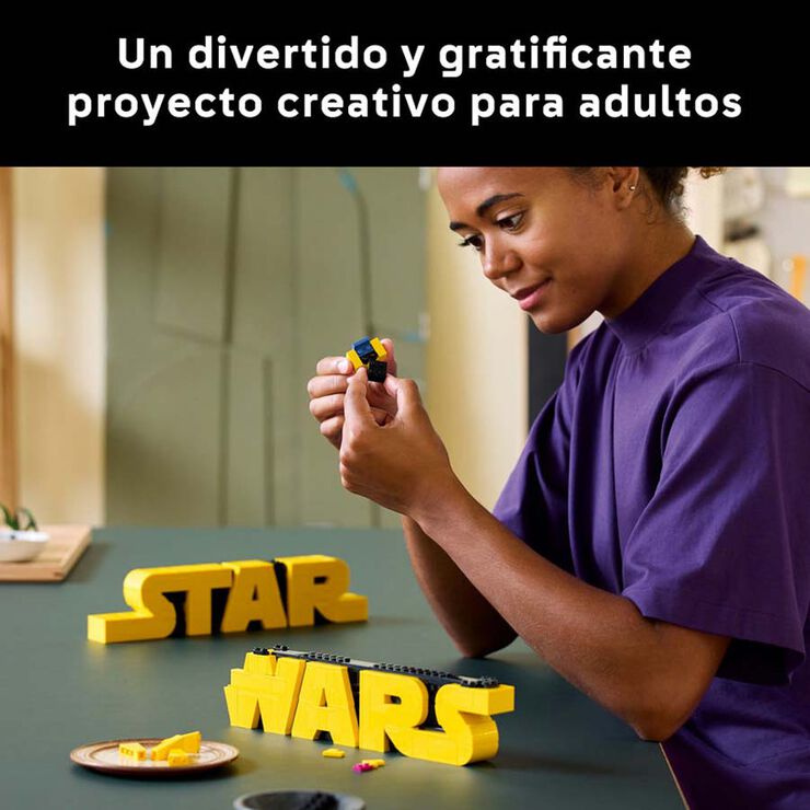 LEGO® Star Wars TM Logotipo de Star Wars™ para Construir 75407