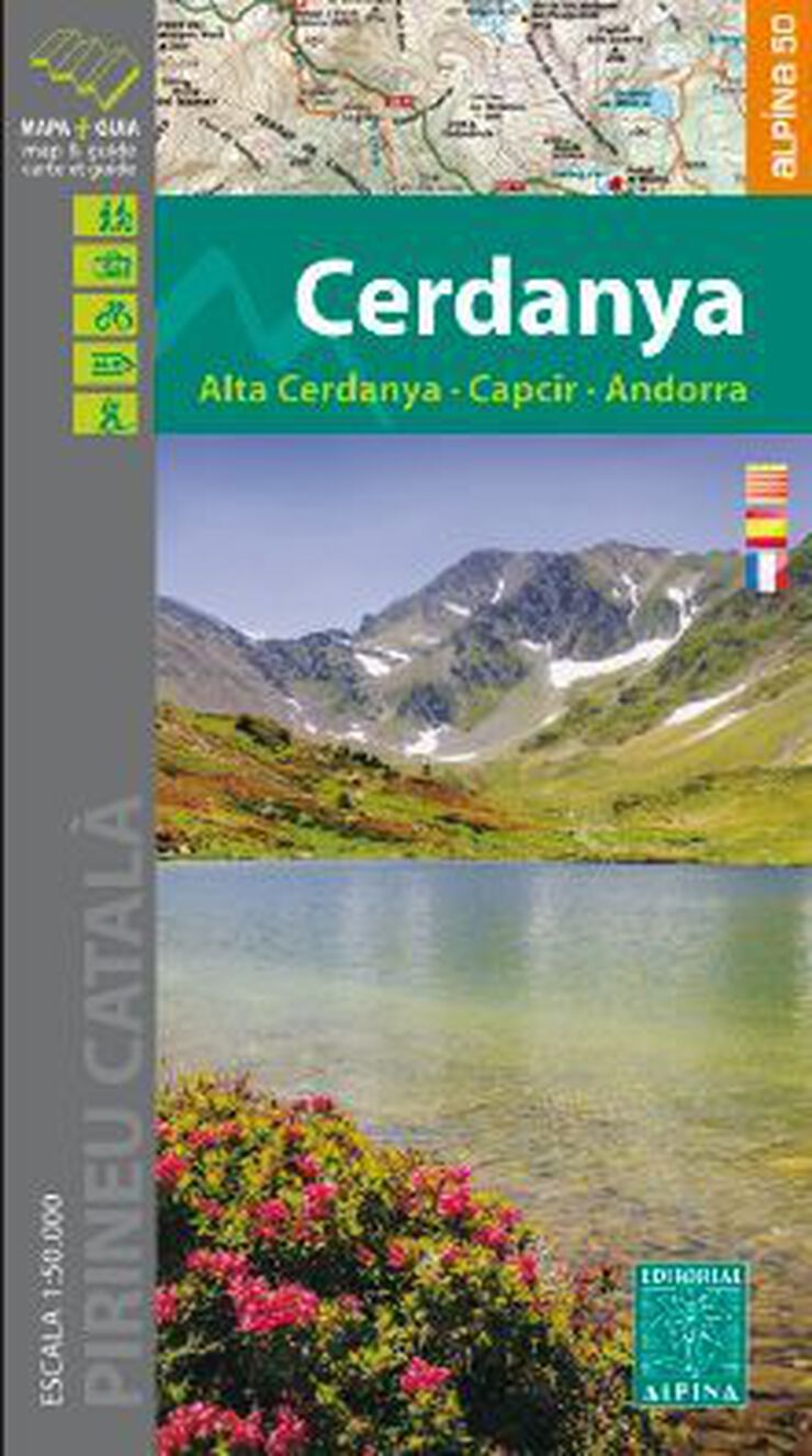 Cerdanya 1:50.000 mapa excursionista