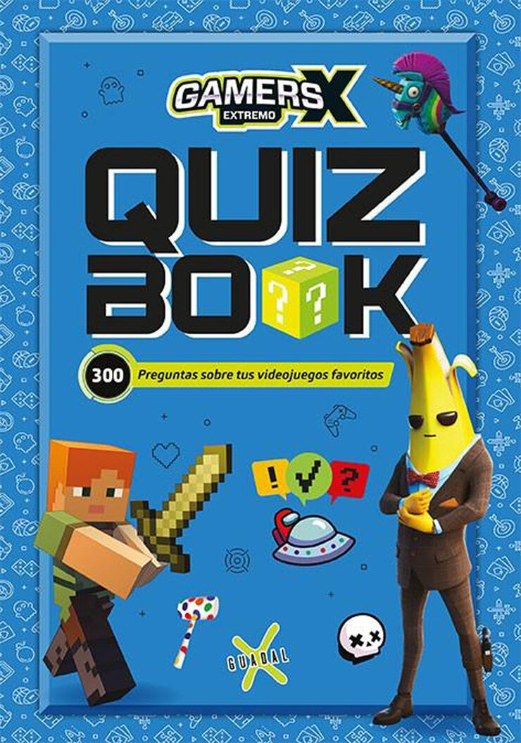 Quiz Book – Libro juego sobre videojuegos, Minecraft, Fortnite y ¡Muchos más!