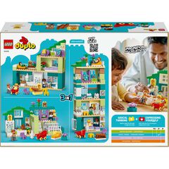 LEGO® DUPLO Town Casa Familiar Moderna “3 en 1” con Figuras 10470