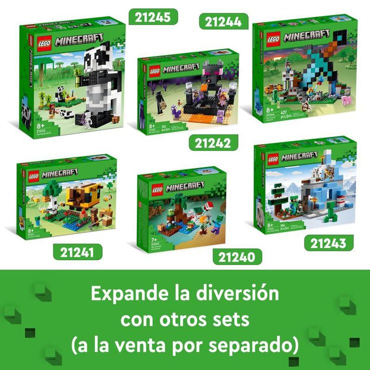 LEGO® Minecraft La Cabaña-Abeja 21241