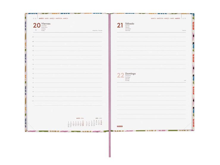 Agenda Finocam Porto DS Y10 día/pág cas 2026 Camila