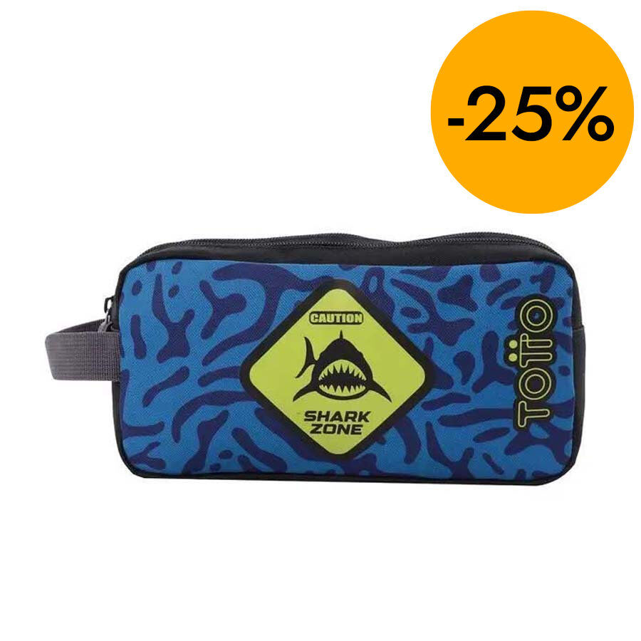 Estuche Totto Sharky