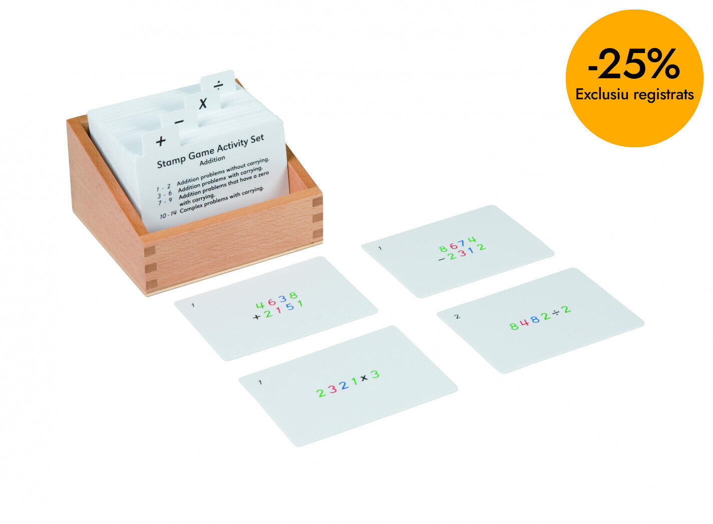 Set de actividades Nienhuis Juego de sellos