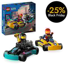 LEGO® City Karts y Pilotos de Carreras 60400