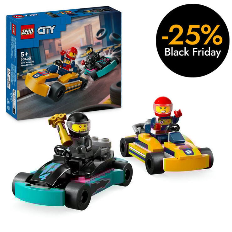 LEGO® City Karts i Pilots de Carreres 60400