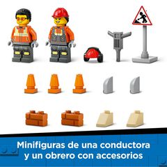 LEGO® LEGO City Cargadora con Ruedas Amarilla 60450
