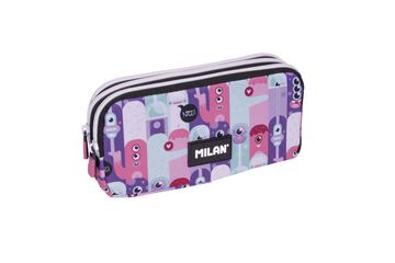 Estuche 3 cremalleras Milan Especial Aliens2