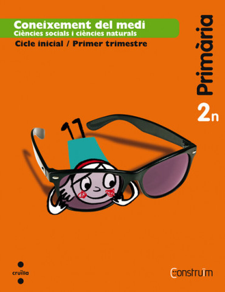 Coneixement del medi: Ciències socials i ciències naturals. 2 Primària. Construïm. Trimestres